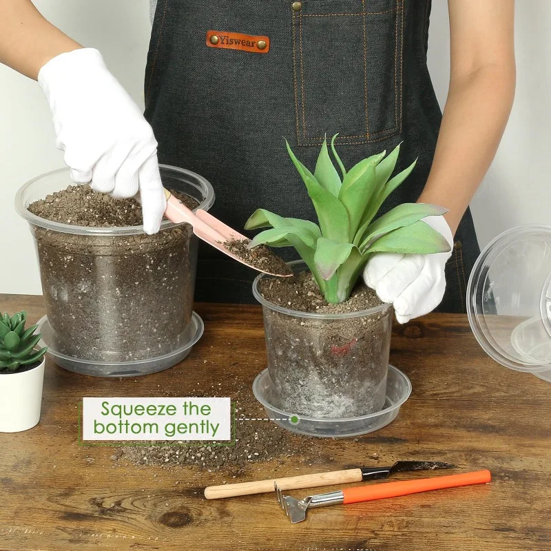 72pcs/set Clear Nursery Potspl - Net Pot 3 Inch ulasan dan harga