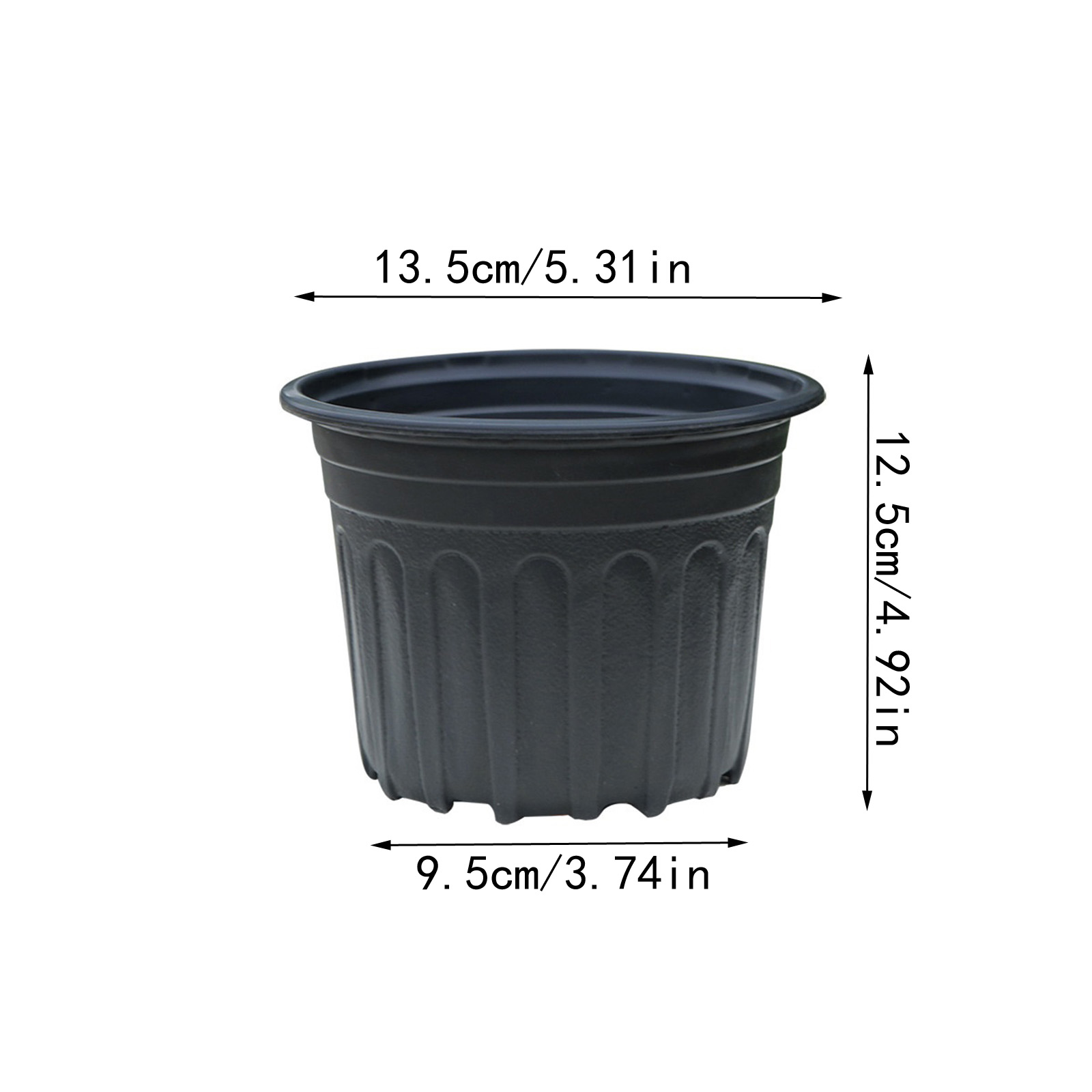 25/100 Pcs Flexible Plant Nurs - Net Pot 3 Inch ulasan dan harga