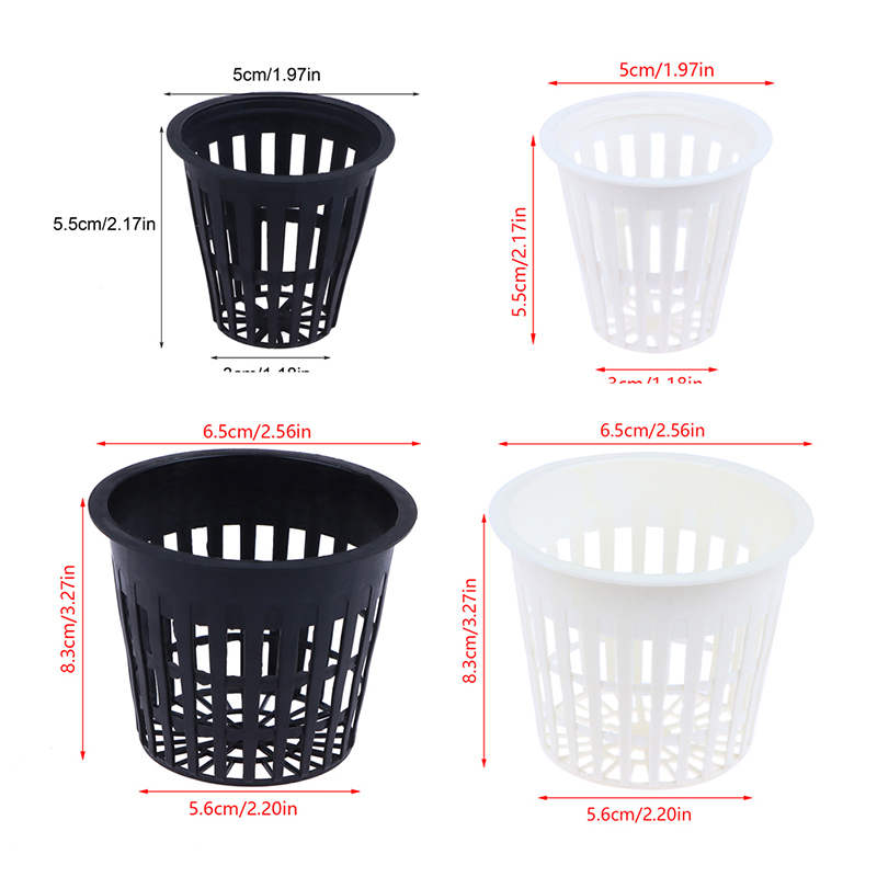 △ 10Pcs 2Inch3 Inch Grow Orchi - Net Pot 3 Inch ulasan dan harga