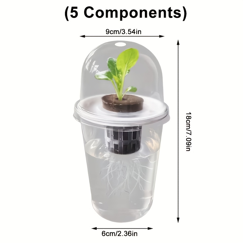 Plastic Hydroponic Seed Planti - Net Pot 3 Inch ulasan dan harga