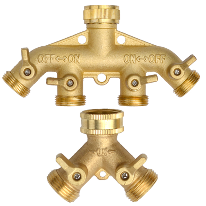 Heavy Duty Brass 1-2-4 way Spl - Gardena Hose Comfort ulasan dan harga