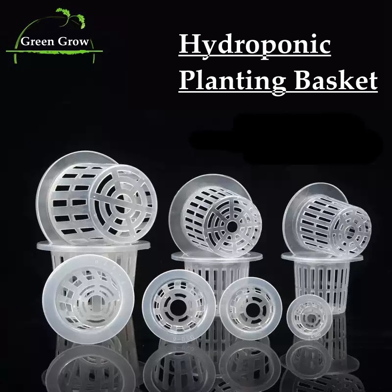 10Pcs White Hydroponic Soilles - Net Pot 3 Inch ulasan dan harga
