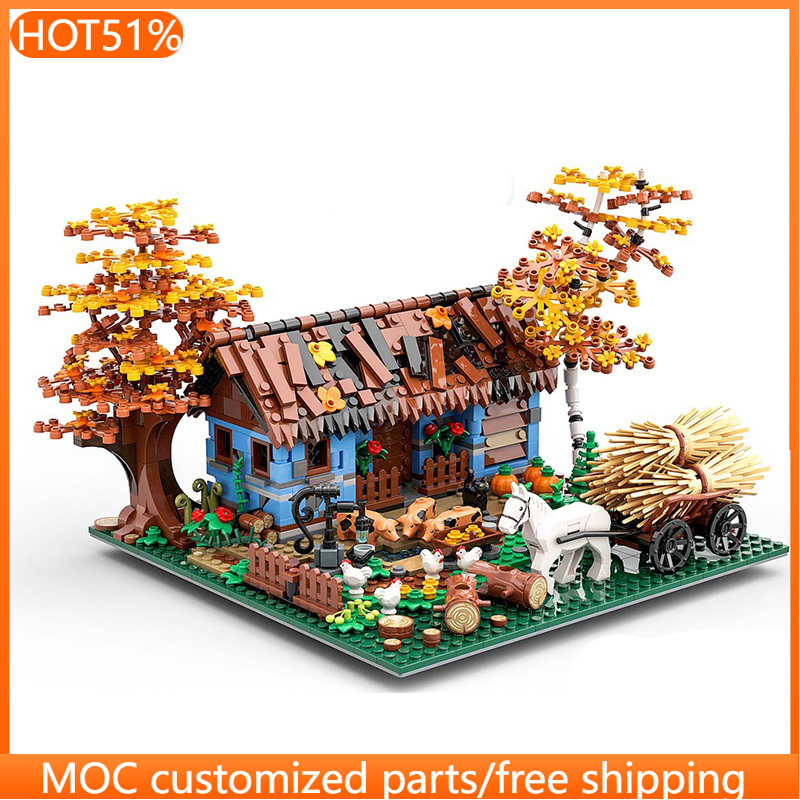 1120 PCS Urban Old Farm House  - Urban Farming Design ulasan dan harga